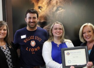 Arab’s Tiffany Dowdy named WSCC Work Study of the Year