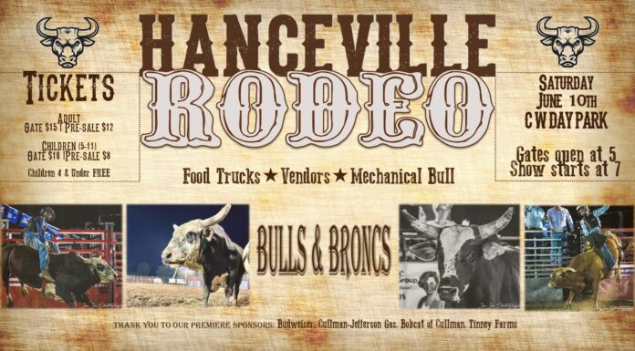 Bulls & Broncs coming to Hanceville June 10