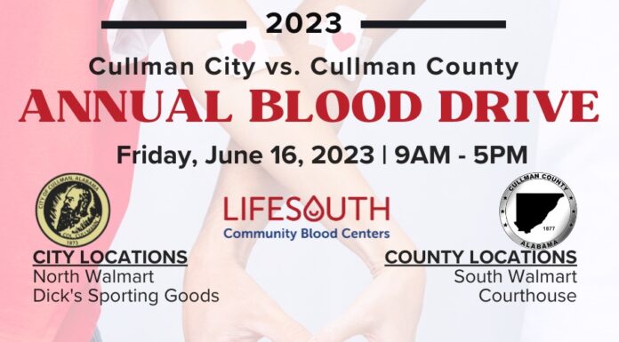 City vs. county blood drive this Friday