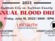 City vs. county blood drive this Friday