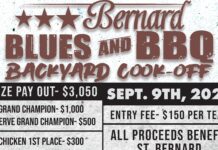 St. Bernard to host KCBS Backyard Competition