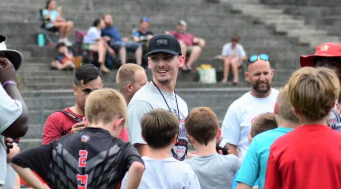 ‘It’s been really special’: More than 70 players participate in inaugural Tanner Malin Youth Football Camp
