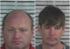 2 arrested after dog found shot, burned and dumped