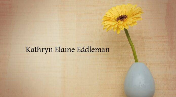 Obituary: Kathryn Elaine Eddleman