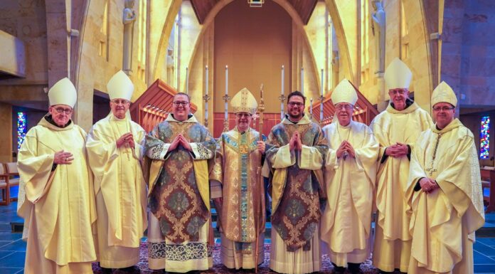 2 Benedictine monks ordained to priesthood at St. Bernard Abbey