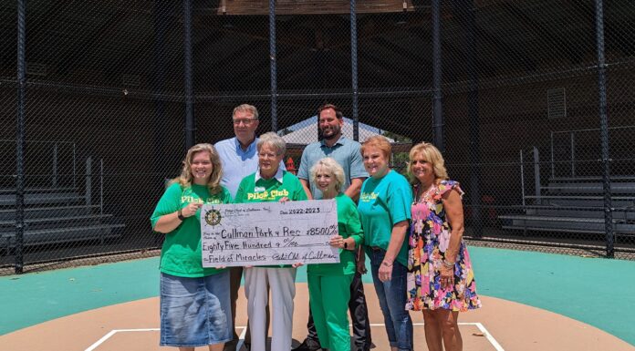 Pilot Club donates $8.5K to Field of Miracles