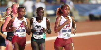 School record falls as Alabama earns 3 podium finishes on 2nd day of National Championships