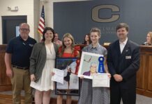 Cullman City School Board recognizes art students; Orr stepping down to join Chamber of Commerce