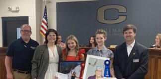 Cullman City School Board recognizes art students; Orr stepping down to join Chamber of Commerce