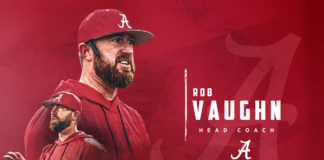 Alabama names Rob Vaughn Head Baseball Coach