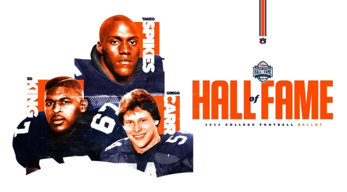 Auburn legends named to 2024 College Football Hall of Fame ballot