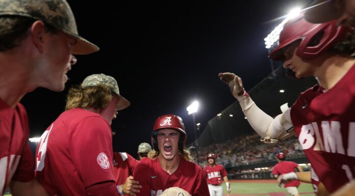 Top-ranked challenge for Alabama as Tide meets with Wake Forest in Super Regional action