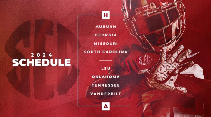 SEC reveals Alabama’s 2024 football opponents