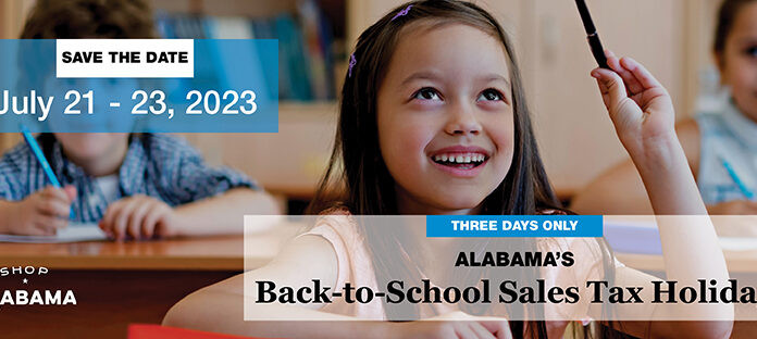 Back-to-School Sales Tax Holiday coming July 21-23
