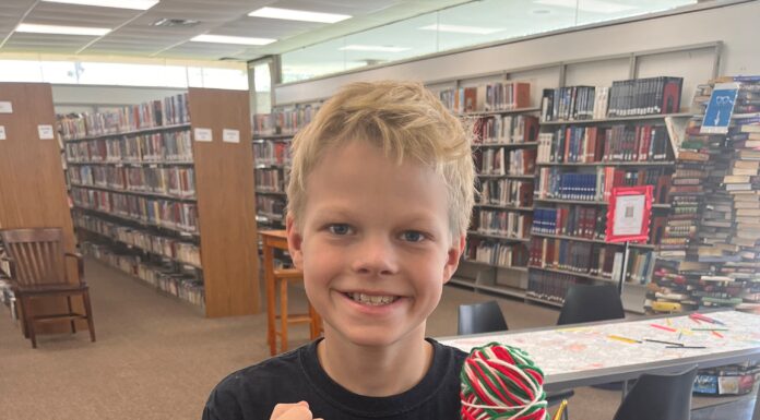Nifty knitters and cool crocheters assemble weekly at library