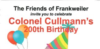 COLUMN: Celebrating in the Wundergarten – Col. Cullmann’s 200th birthday party