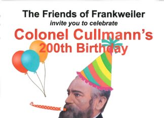 COLUMN: Celebrating in the Wundergarten – Col. Cullmann’s 200th birthday party