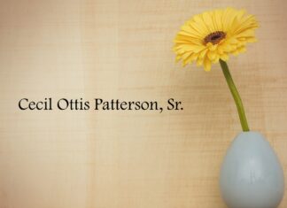 Obituary: Cecil Ottis Patterson, Sr.