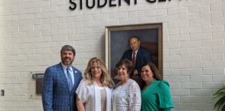 Wallace State unveils portrait of Garlan E. Gudger Sr.