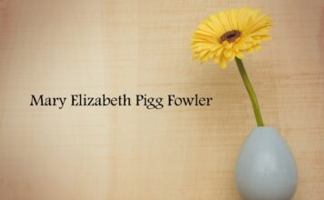 Obituary: Mary Elizabeth Pigg Fowler