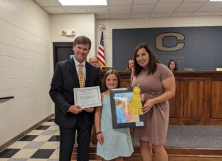 City school board presents strategic plan, recognizes artist