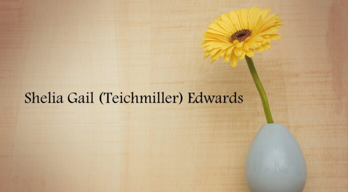 Obituary: Shelia Gail (Teichmiller) Edwards