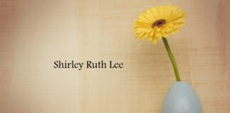 Obituary: Shirley Ruth Lee
