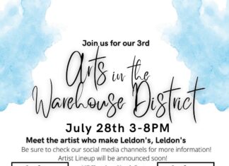 Leldon’s set to host ‘Arts in the Warehouse District’