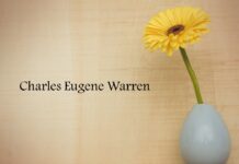 Obituary: Charles Eugene Warren