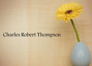 Obituary: Charles Robert Thompson