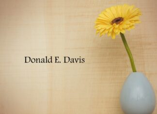Obituary: Donald E. Davis