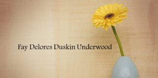 Obituary: Fay Delores Duskin Underwood