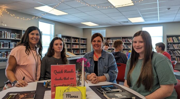 Good Hope Middle School debuts “Book Tasting” in new library