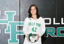 PREP VOLLEYBALL: ‘Be great people on and off the court’: Holly Pond’s Madi Brown recaps junior year