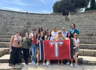 3 local Troy University students study abroad during 2022-23 school year