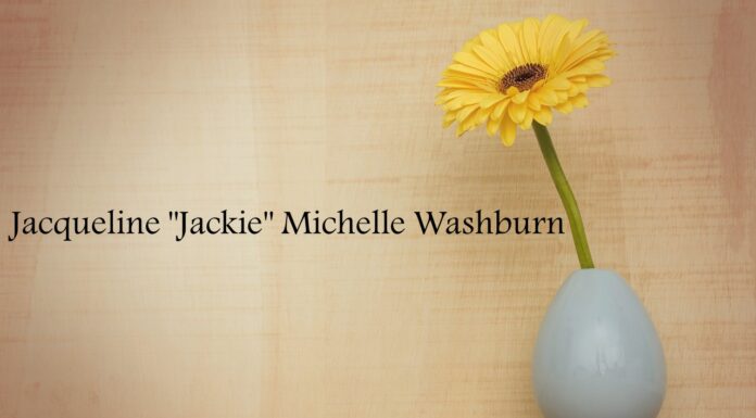 Obituary: Jacqueline “Jackie” Michelle Washburn