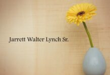 Obituary: Jarrett Walter Lynch Sr.