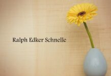 Obituary: Ralph Edker Schnell