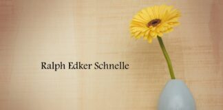 Obituary: Ralph Edker Schnell