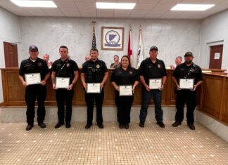 First responders recognized by Hanceville City Council