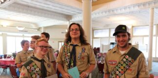 Troop 219 promotes 3 young men to rank of Eagle Scout
