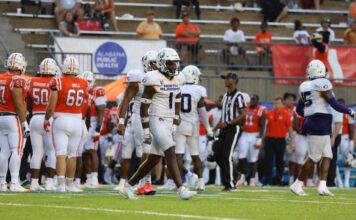 Lions drop competitive bout with nationally-ranked Mercer at FCS Kickoff