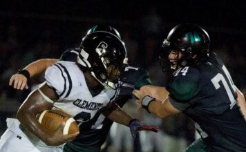 PREP FOOTBALL: Holly Pond drops season opener to Clements 45-12