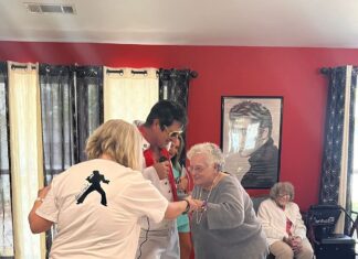 ‘We got a hunk-a-hunk-a burnin’ love for these seniors!’