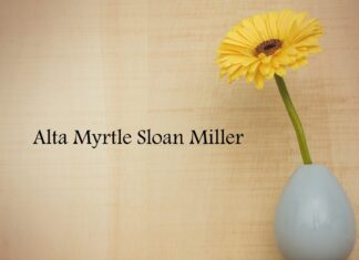 Obituary: Alta Myrtle Sloan Miller