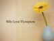 Obituary: Billy Lynn Thompson