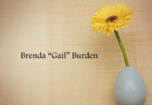 Obituary: Brenda “Gail” Burden