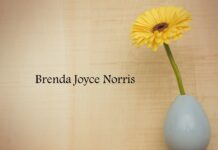 Obituary: Brenda Joyce Norris