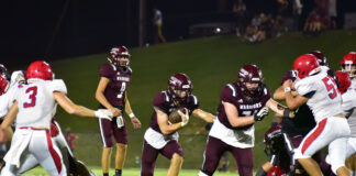 PREP FOOTBALL: West Point downs Vinemont at home 33-28