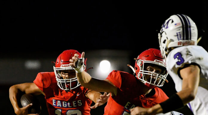 PREP FOOTBALL: Vinemont drops region battle with Susan Moore 35-16